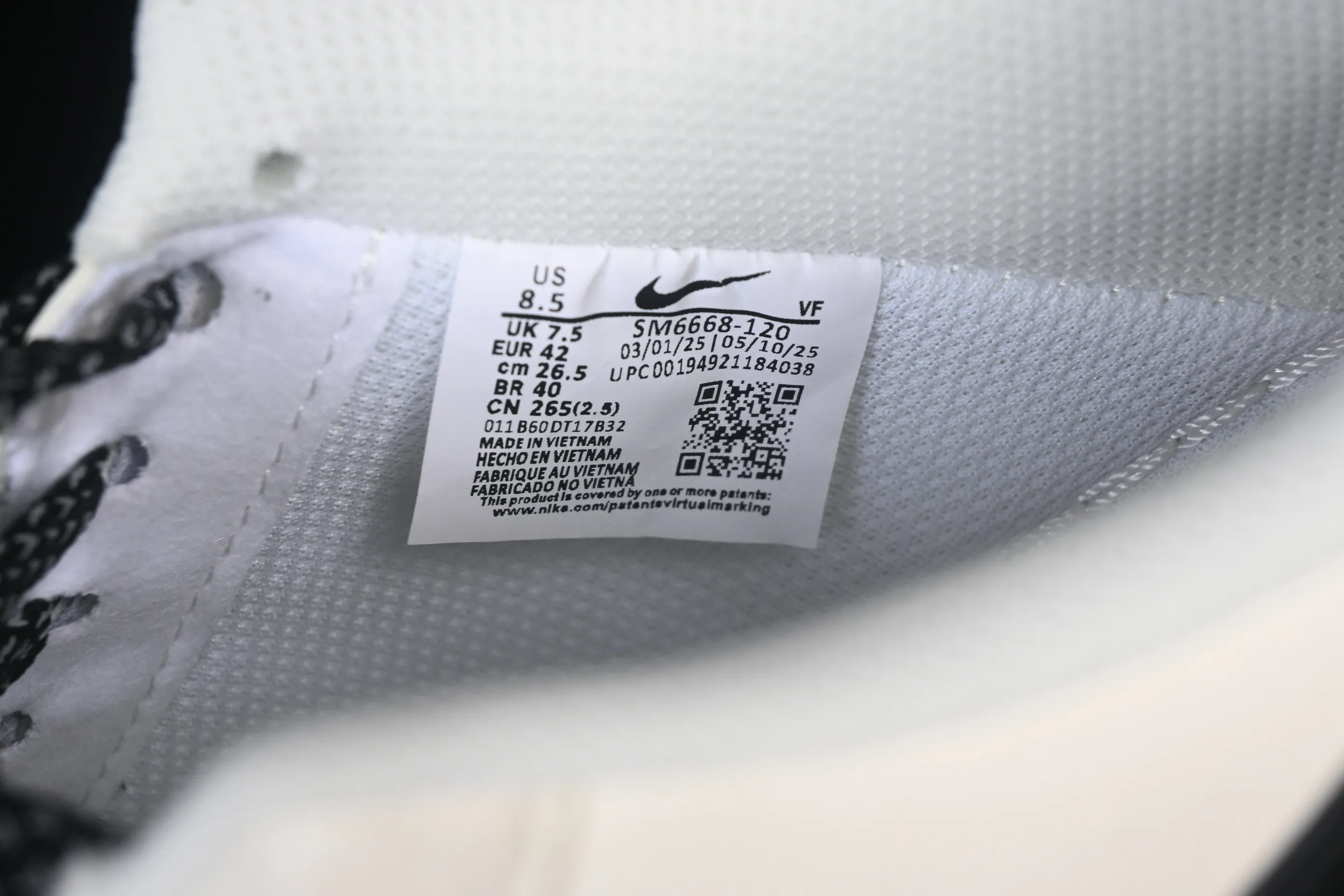 All categories Nk Air Force 1 Air Force series Nk Air Force 1 Low Air Force low-top Nike Air Force 1'07 Low Nike embossed beige black tree pattern Air Force 1 low-top casual sneakers SM6668-120